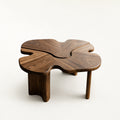 Loren Organic Modern Walnut Amoeba Coffee Table